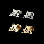 Aretes "I Love Jesús"